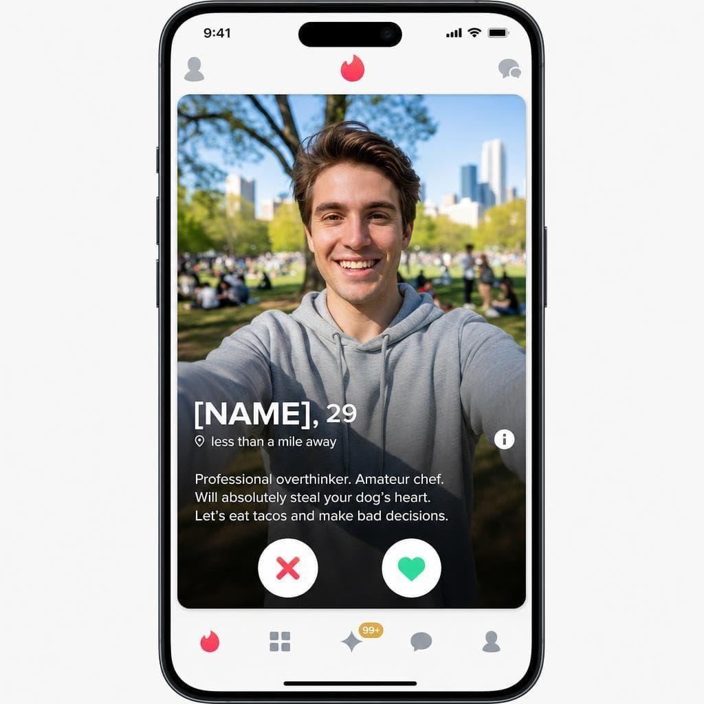 Fake Dating Profile prank example made with PrankAI