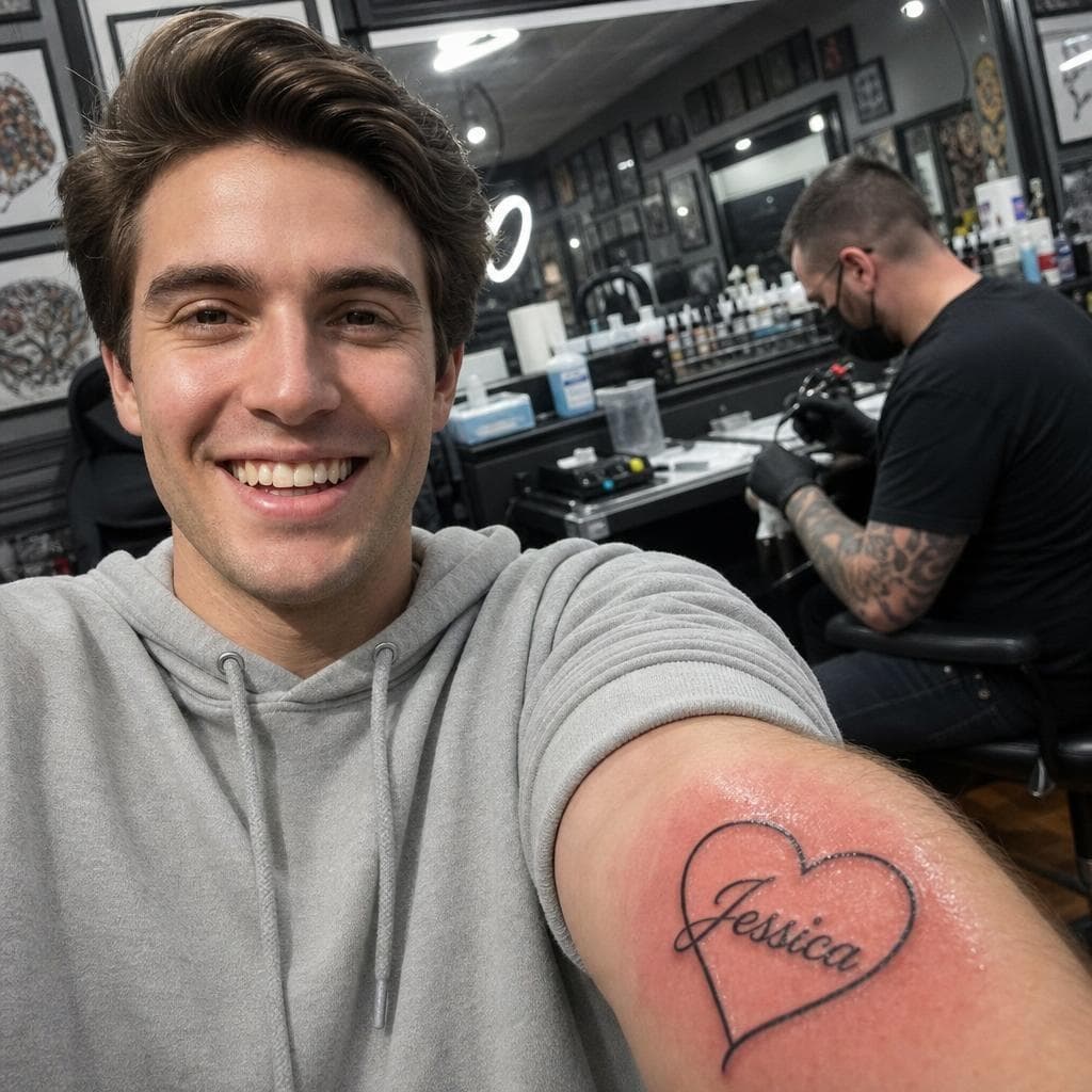 Matching Tattoos prank example made with PrankAI