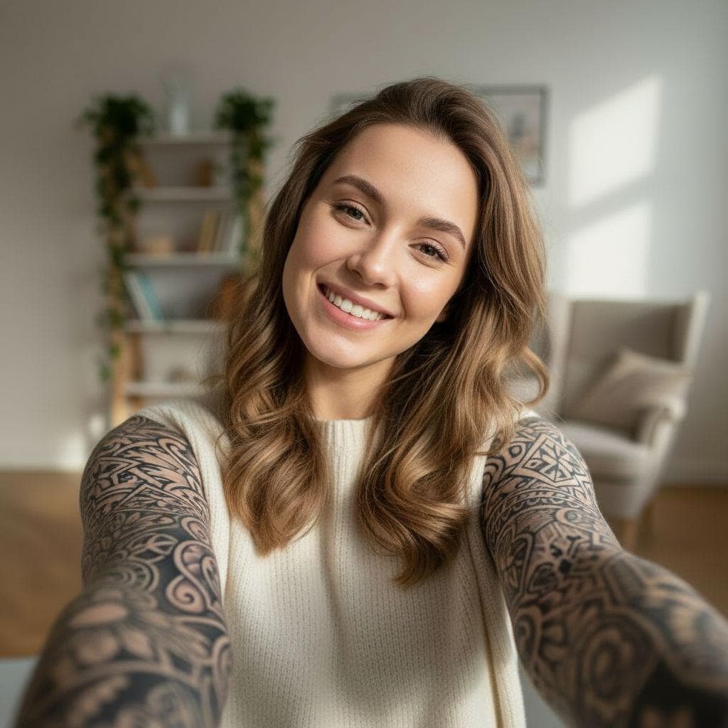 Sleeve Tattoo prank example made with PrankAI