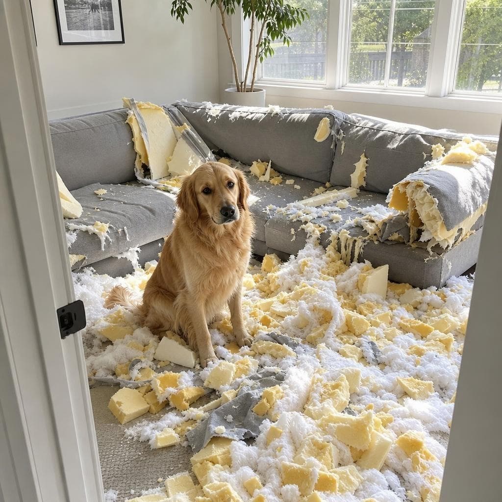 Shredded Couch prank example made with PrankAI