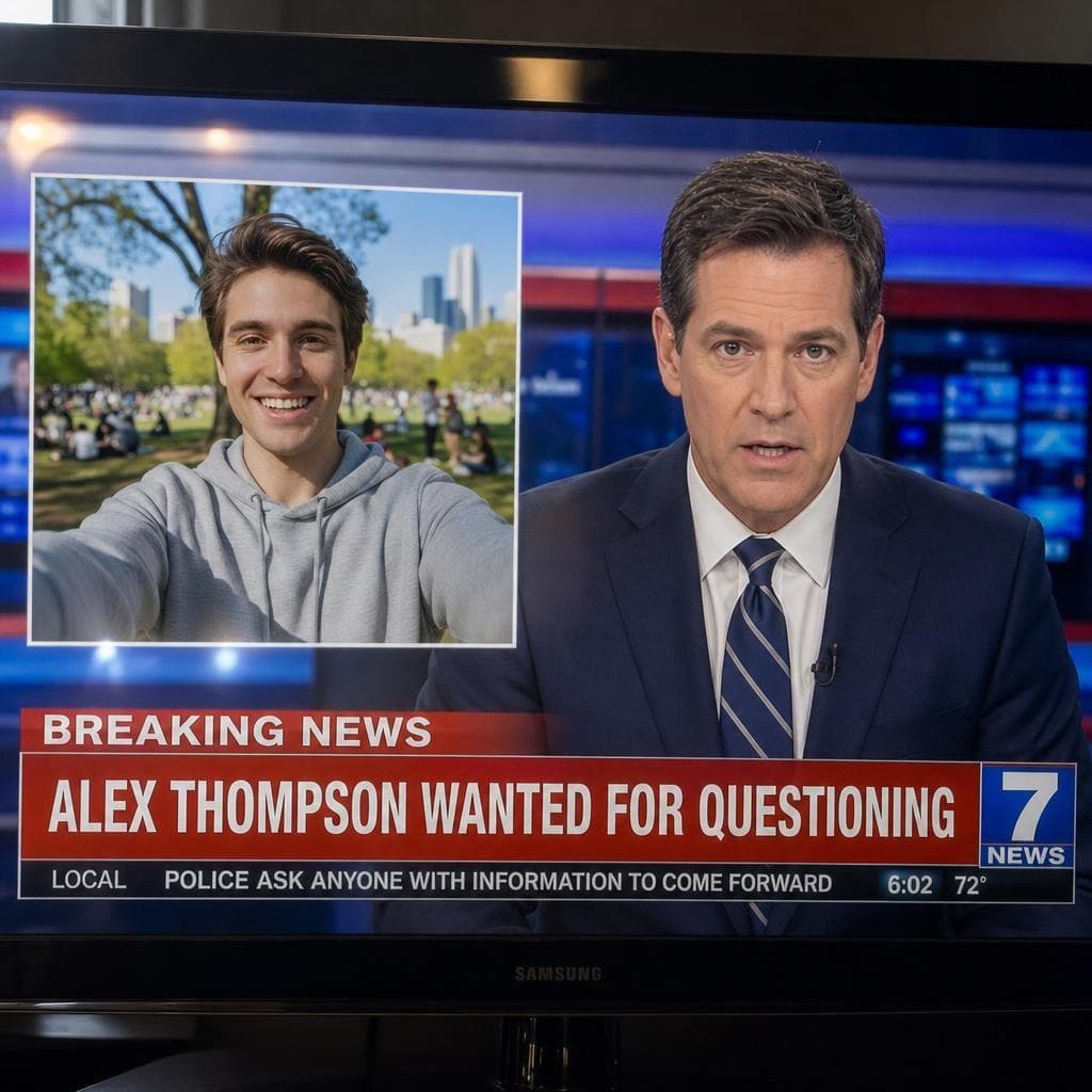Breaking News Filter prank example made with PrankAI