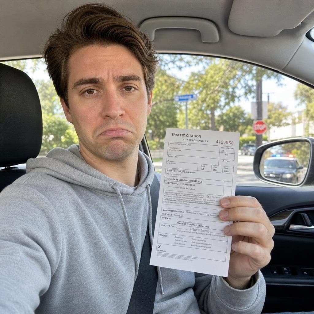 Fake Speeding Ticket prank example made with PrankAI
