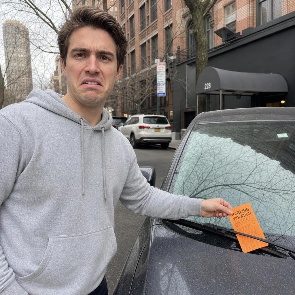 Fake Parking Ticket prank example made with PrankAI