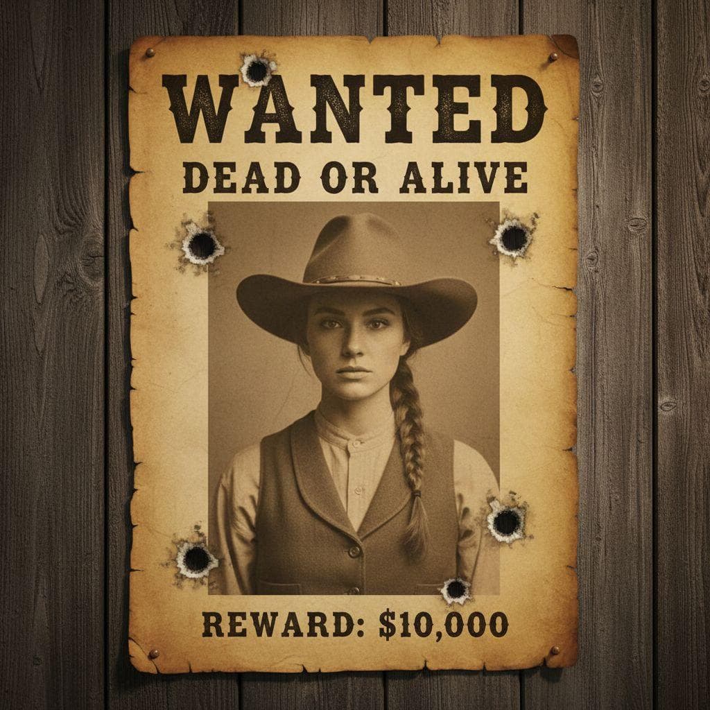 Wanted Poster Generator prank example made with PrankAI
