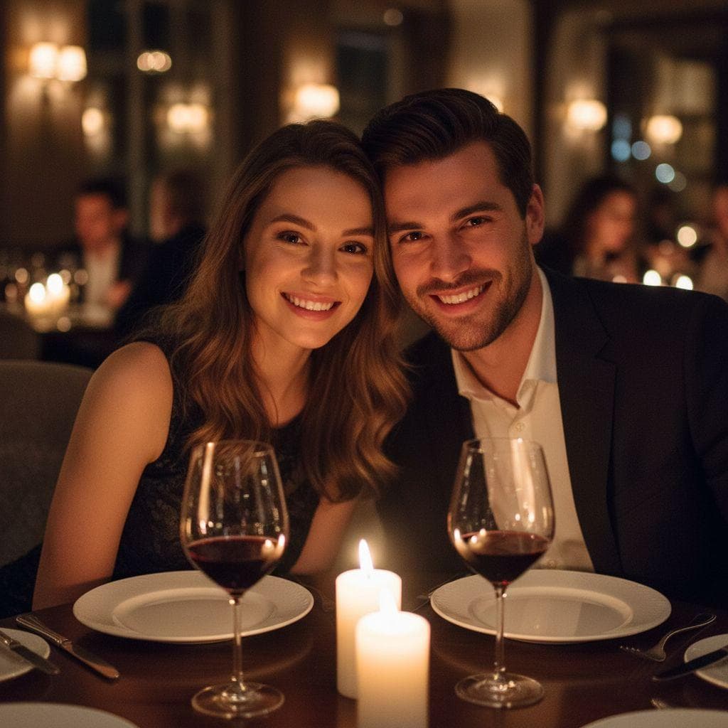 Romantic Dinner prank example made with PrankAI