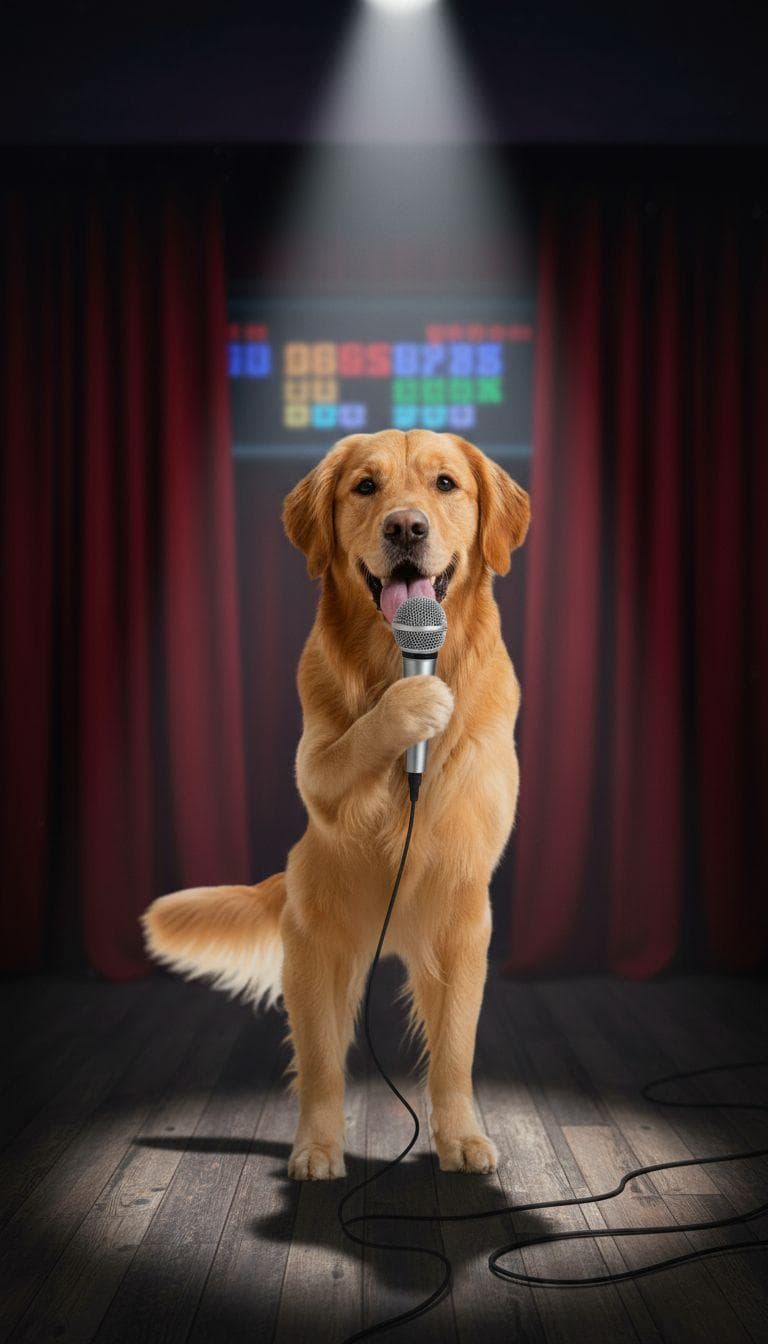 Pet Karaoke prank example made with PrankAI