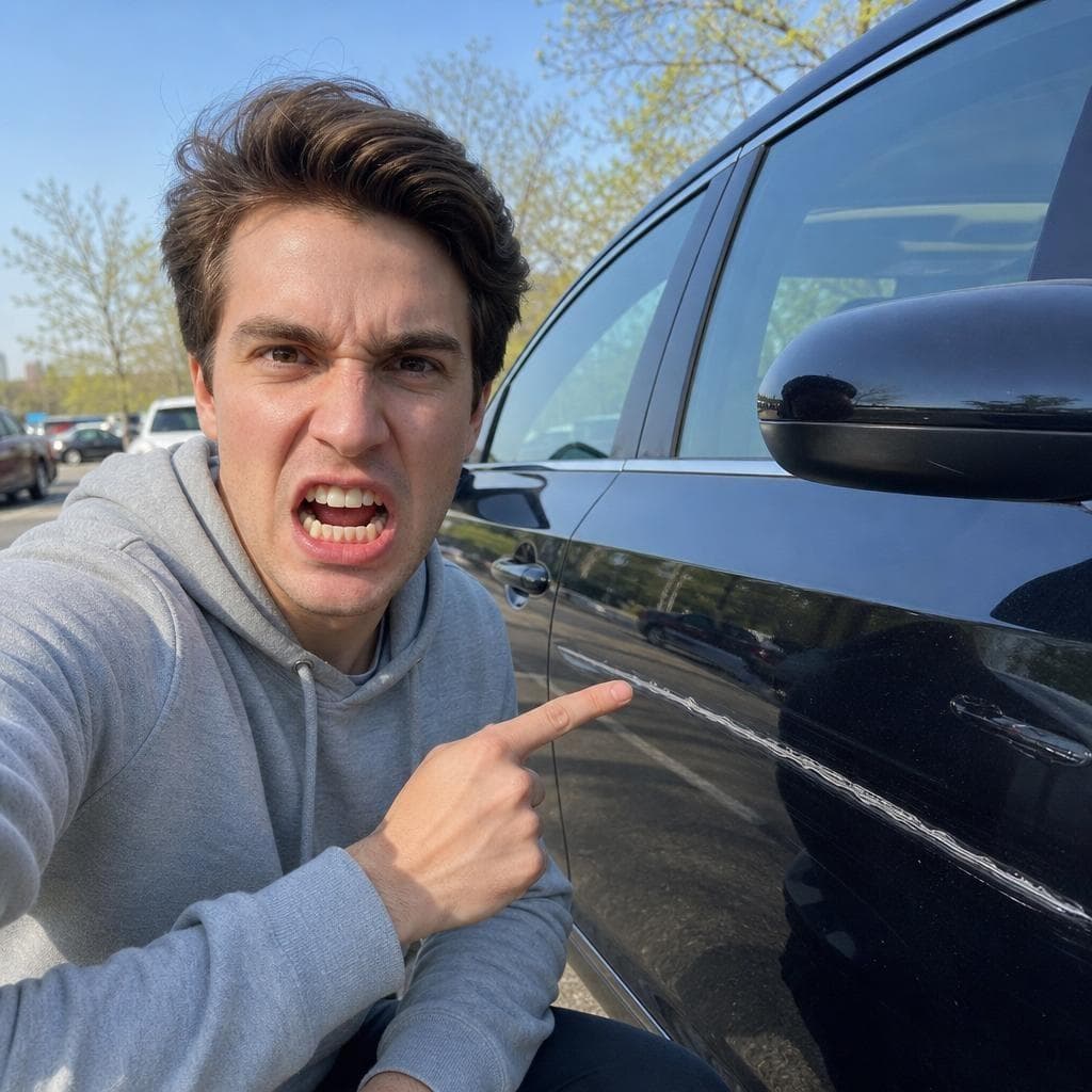 Keyed Car prank example made with PrankAI